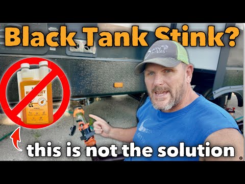 Видео: ПРЕКРАТИТЕ распространение запаха Blacktank в вашем автодоме! Простое решение проблемы Blacktank!...