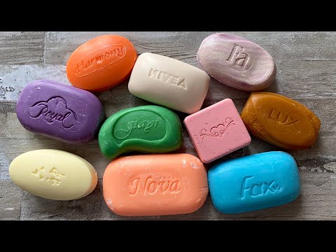 Видео: ASMR Soap cutting | Soap Carving|Резка мыла  | ASMR