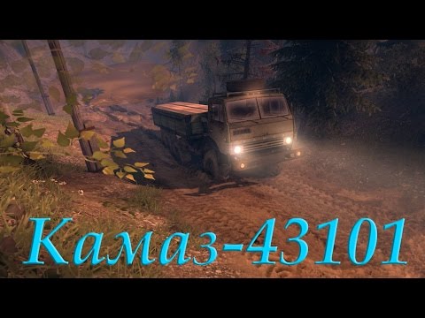 Видео: SpinTires обзор мода ( Камаз - 43101 ) Надоело терпеть!!!