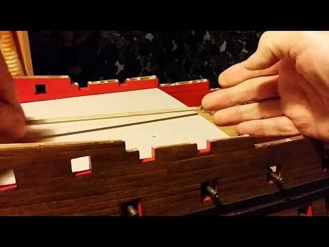 Видео: 56. ROYAL WILLIAM -1719. /1:48/. ПАЛУБНЫЙ НАСТИЛ.