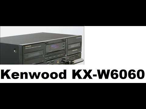 Видео: Кассетная дека KENWOOD KX-W6060.Часть-2.