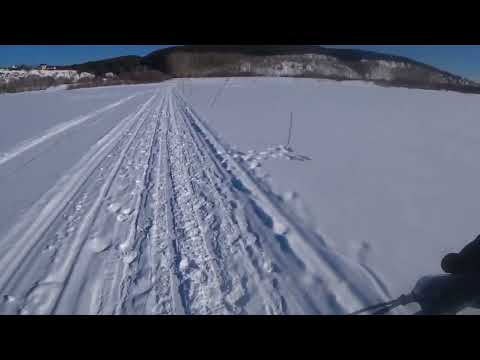 Видео: Веломаршрут зимой на 1,5 часа