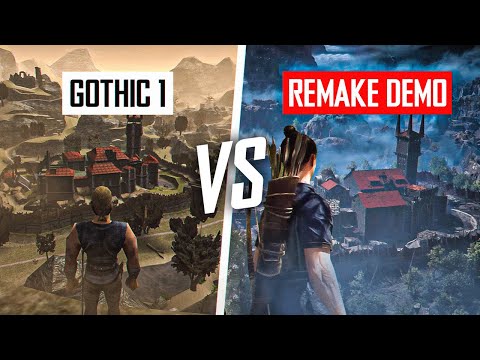 Видео: GOTHIC 1 VS REMAKE DEMO 4K / ВИЗУАЛЬНОЕ СРАВНЕНИЕ