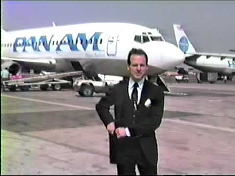 Видео: Домашнее видео экипажа PAA: SFO-LAX на борту Boeing 747 и LAX-SFO на борту A300 (около сентября 1...