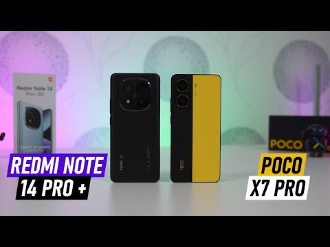 Видео: Сравнение Poco X7 Pro  -  Redmi Note 14 Pro +