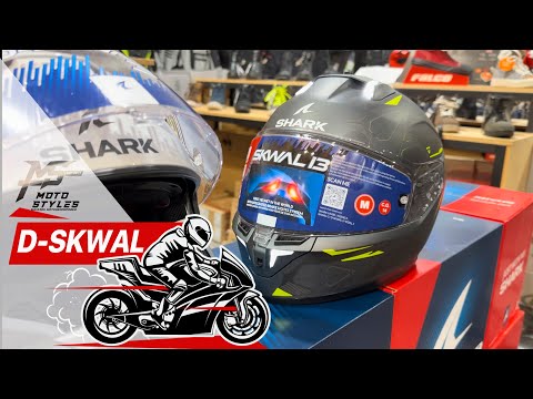 Видео: Новинка 2023 года Обзор на мотошлем SHARK D-SKWAL 3 и SKWAL I3 | Motostyles.ru