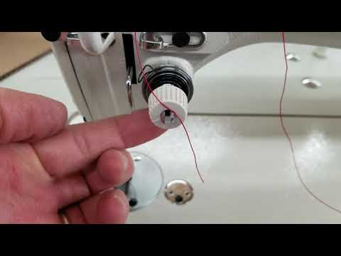 Видео: Проблема с ослаблением натяжения и заправкой нити в иглу Juki-8700H