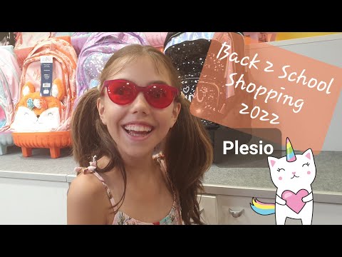 Видео: BACK TO SCHOOL 2022 - Пазарувам за училище в Plesio