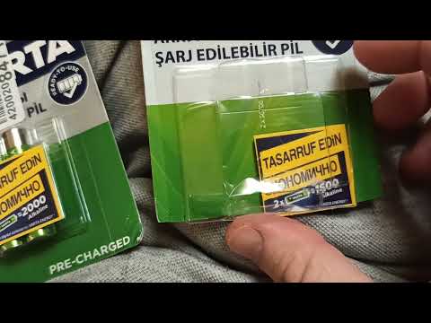 Видео: Тест ААА аккумуляторов Varta, Kodak, Westinghouse, Perfeo, устройством Vapcell S4 Plus от 12.2021.