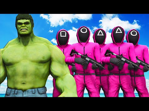 Видео: Халк против кальмаров Game Guard Army - Эпическая битва