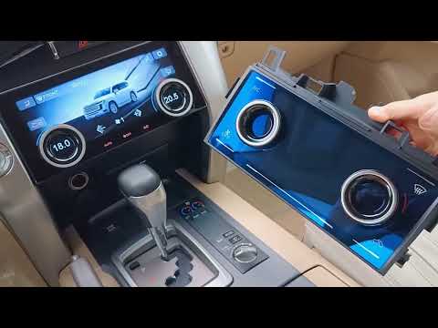 Видео: LC200 Сравнение блоков климат-контроля для Toyota