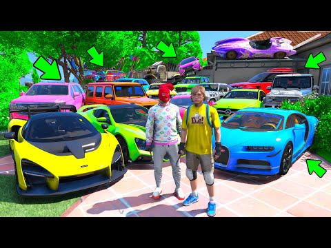 Видео: МЫ СМОГЛИ УГНАТЬ 17 ЧИТ ТАЧЕК ЗА 180 СЕКУНД В ГТА 5! БИТВА ВОРОВ В GTA 5 ONLINE!