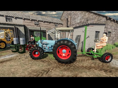 Видео: Один день из жизни фермера 1980 года | Farming Simulator 22
