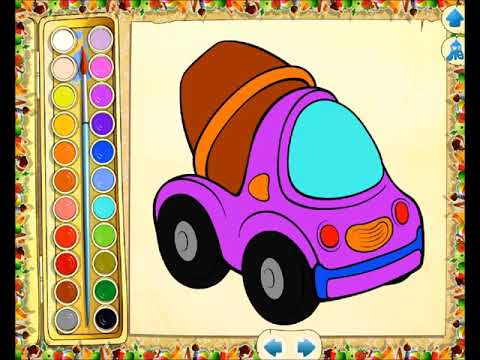 Видео: Развивающий мультик для детей от 1-го года до 3-х лет. Учим цвета. Часть 1