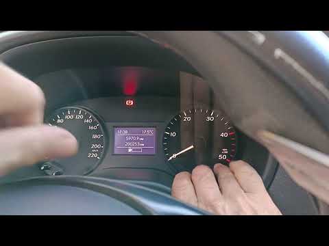 Видео: W447 Mercedes Vito 2014+. Сброс межсервисного интервала без сканера и кнопок на руле.