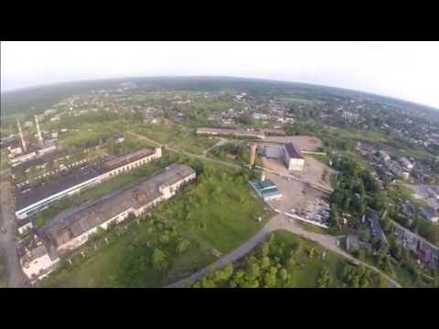 Видео: Западная Двина  "ДОК"-съёмка с dji phantom