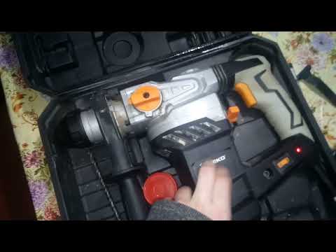 Видео: Перфоратор DEKO DKRH32LD1  реальный отзыв