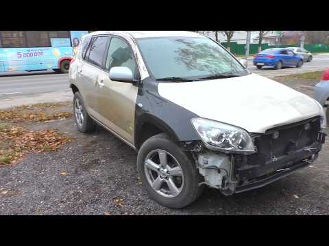Видео: рав4 полежал на боку Нижний Новгород toyota rav4 Auto body repair.