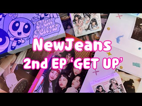 Видео: ⋆ ˚｡⋆୨୧⋆｡˚ ⋆UNBOXING NewJeans 2nd EP 'GET UP' | Распаковка карт BTS и TWICE