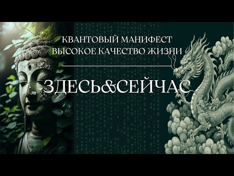 Видео: ЗДЕСЬ И СЕЙЧАС ༄КВАНТОВЫЙ МАНИФЕСТ 432Hz