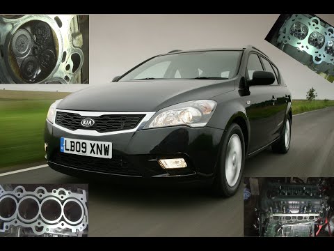 Видео: KIA CEED 1.6 G4FC масложор 1литр на 500км