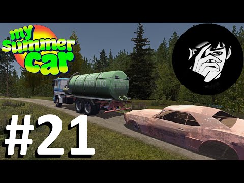 Видео: ОТВЁЛ ЗАБРОШЕННУЮ МАШИНУ К МЕХАНИКУ! ► My Summer Car #21 с РУЛЁМ!