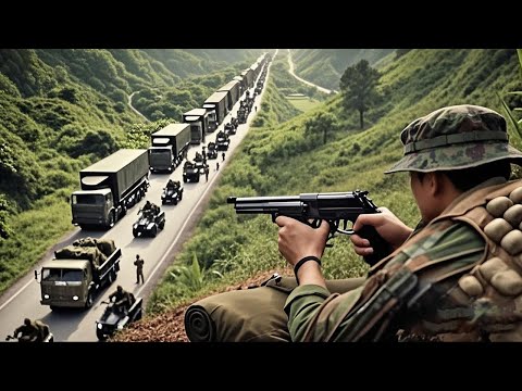 Видео: Японская армия прошла мимо, и Восьмая армия устроила им засаду.