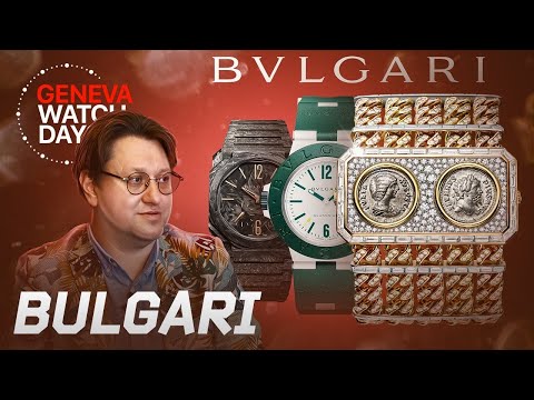 Видео: Шедевры итальянского дизайна часы BULGARI - GENEWA WATCH DAYS 2023