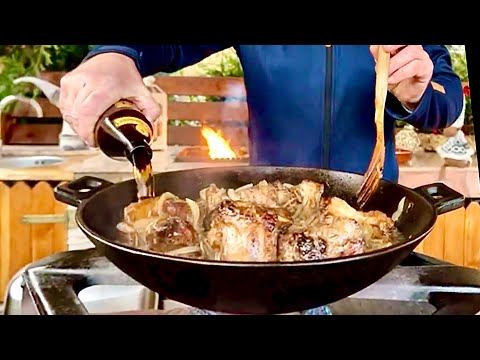 Видео: 🎄Рёбрышки в копченом Пиве🍻 Михалыч  поставщик Голландских Цветов💐В гостях у Элины🎄❤️