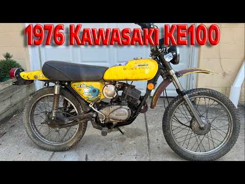 Видео: Реанимируем этот KE100 1976 года, который годами простоял в сарае предыдущего владельца.