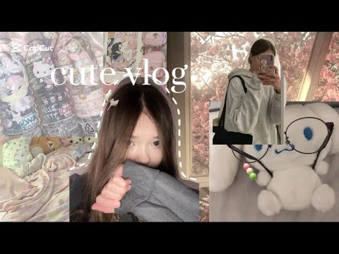 Видео: cute vlog 🍡 ( личный дневник, распаковка наушников, готовимся к пасхе) CUTE CORE