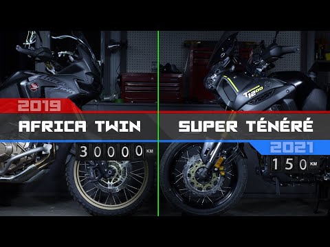 Видео: Мой Honda Africa Twin 2019 года после 30 000 км против нового Yamaha Super Ténéré 2021 года