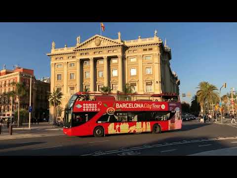 Видео: Мадрид и Барселона в декабре