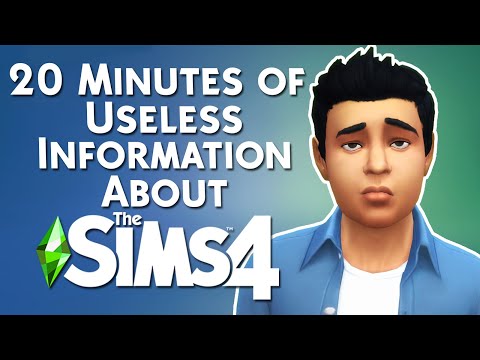 Видео: 20 минут бесполезной информации о The Sims 4