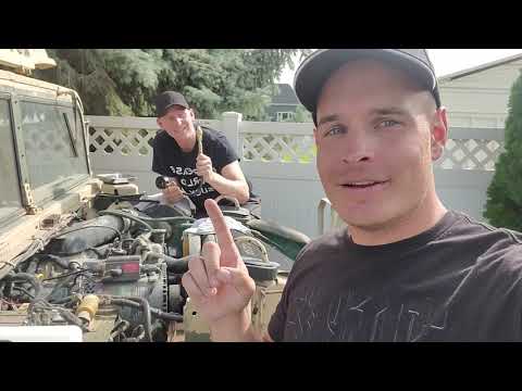 Видео: Ну... мы выяснили, почему HMMWV не заводится...