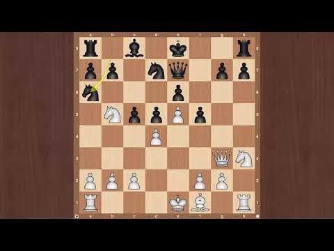 Видео: Атака Алехина-Шатара. Французская защита.