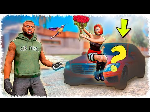Видео: Джонни Жасминге көлік сыйлады ❤️ (GTA V)