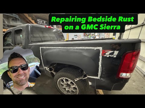 Видео: Ремонт ржавых боковин на GMC Sierra ⚡️