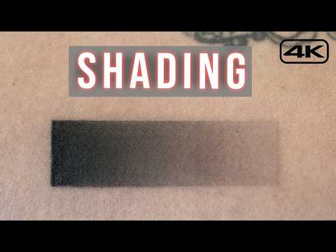 Видео: Как сделать татуировку с длинной непрерывной штриховкой на настоящей коже — техники штриховки