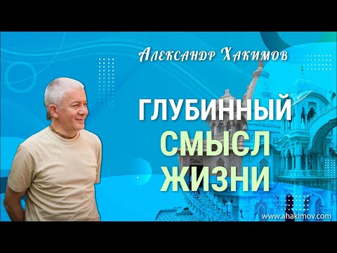 Видео: Глубинный смысл жизни - Александр Хакимов