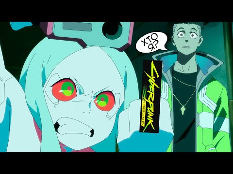 Видео: Киберпанк: Бегущие по краю (Cyberpunk: Edgerunners) - Смешные моменты из аниме. Аниме приколы.