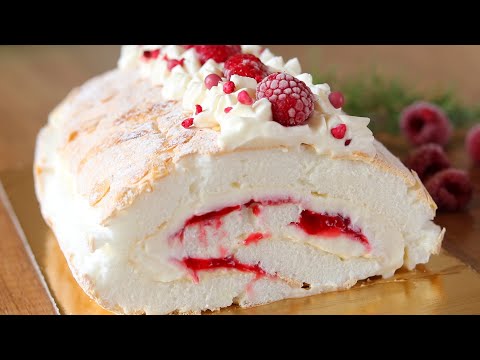 Видео: МЕРЕНГОВЫЙ РУЛЕТ 100% Результат! ТАЕТ во РТУ. КАК ОБЛАКО ВОЗДУШНЫЙ и НЕЖНЫЙ. БЕЗ МУКИ. Рулет к ЧАЮ