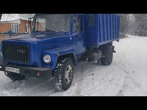 Видео: газ 3307  с двигателем mercedes Ом366