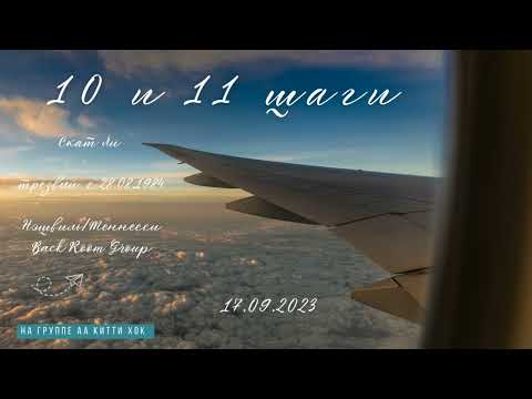 Видео: 10 и 11 шаги. Скат Ли. Нэшвилль. США. Спикерское выступление на собрании группы АА Китти Хок