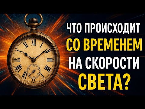Видео: Что происходит со ВРЕМЕНЕМ на СКОРОСТИ СВЕТА? 🚀 Секунда или Вечность?
