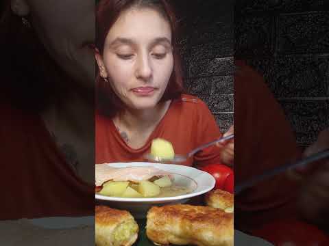 Видео: МУКБАНГ📍УХА-УХАХА📍ВЕРТУТА 📍ОВОЩИ 