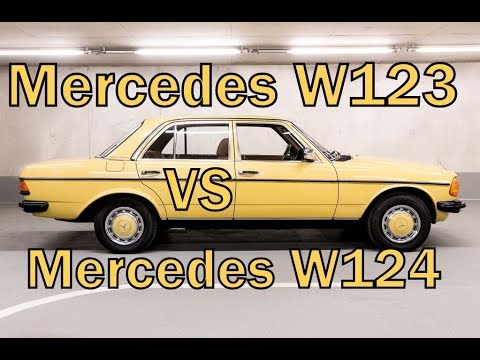 Видео: Mercedes w123 Каков он? В Сравнении с Mercedes w124