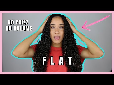 Видео: Процедура для густых и вьющихся волос с плоскими кудрями