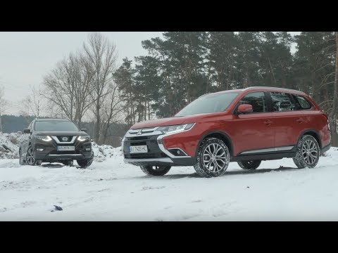 Видео: X-trail 2018 vs Mistubishi Outlander. Offroad. Кто кого?