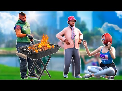 Видео: Джоннидің мамасы қонаққа келді (GTA5)